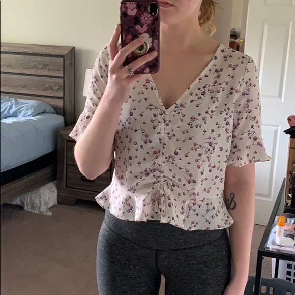 Express Floral blouse - Picture 3 of 3